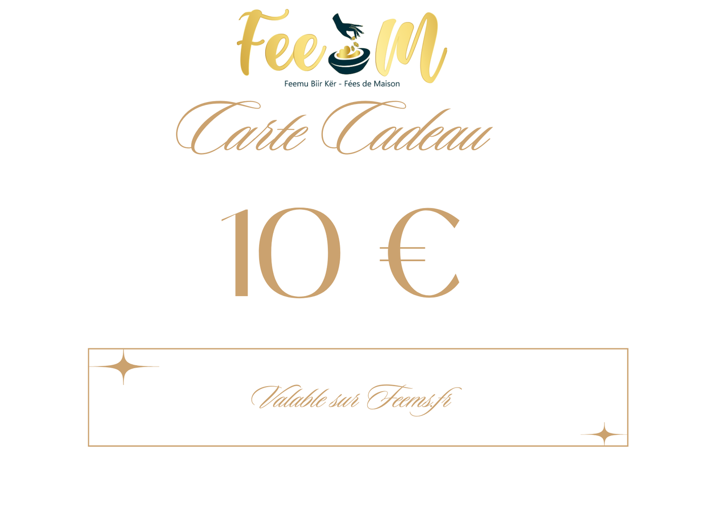 Carte cadeau Feems SN