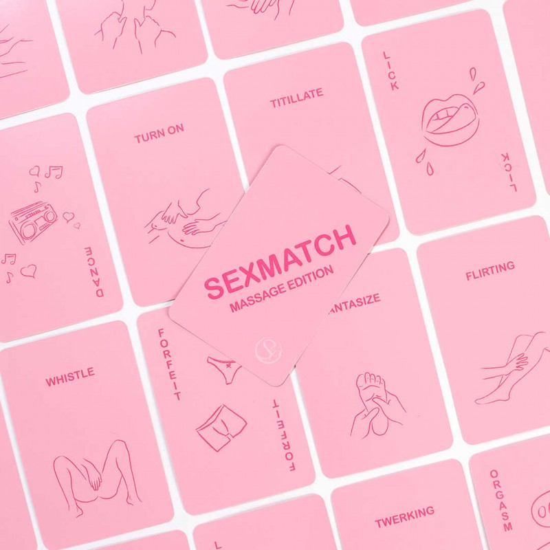 Jeu de Cartes Sexmatch Massage Edition