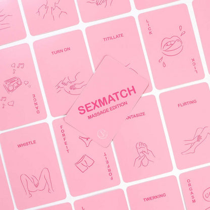 Jeu de Cartes Sexmatch Massage Edition