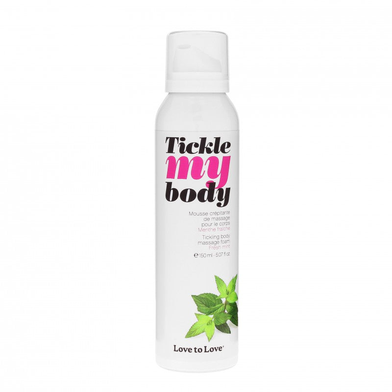 Mousse de Massage Crépitante Tickle My Body Menthe